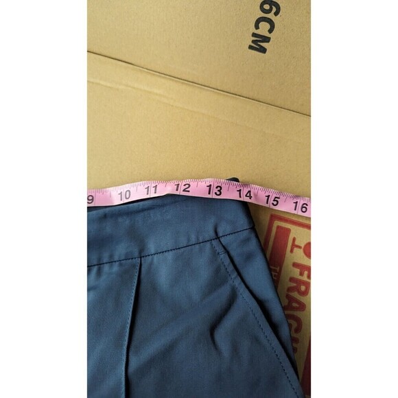 LAFAYETTE‎ 148 Wide Leg Gaucho Palazzo Front Back Seam Crop Pants Size 0 - Picture 7 of 9